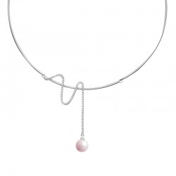 Collier câble La vie en rose Elsa Lee