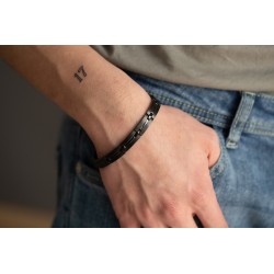 Bracelet Acier noir