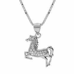 Collier cheval oxyde