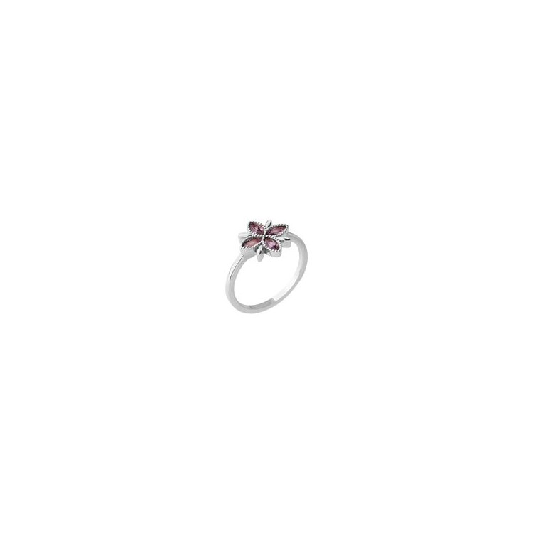 Bague pensée argent