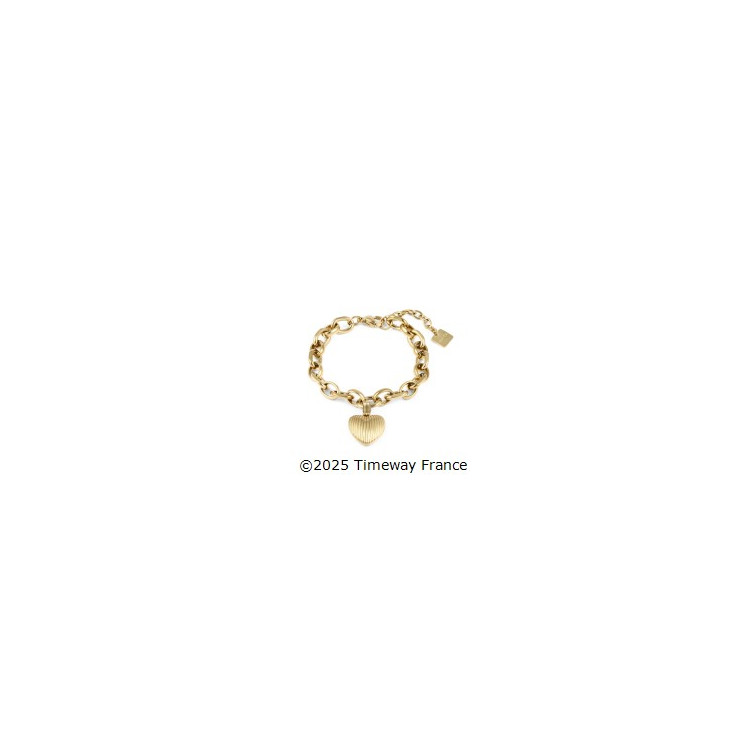 Clyda bracelet cœur BCL0096BRSGZW