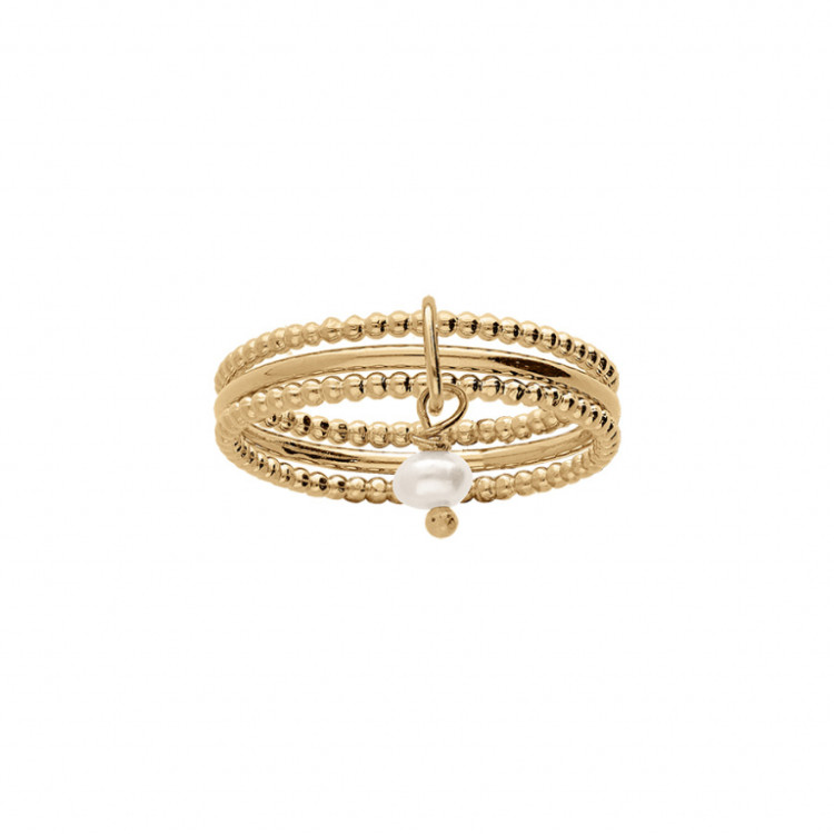 Bague perle