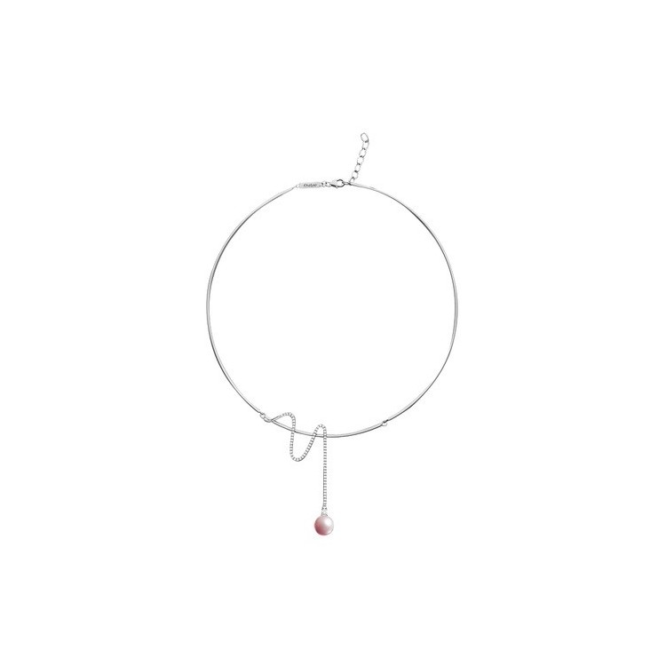 Collier câble La vie en rose Elsa Lee